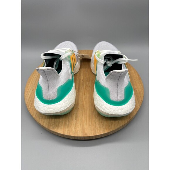 Adidas Shoes White UltraBoost 22 Running Sneakers Miami Dolphins GX5463 Mens 8 - Picture 4 of 13